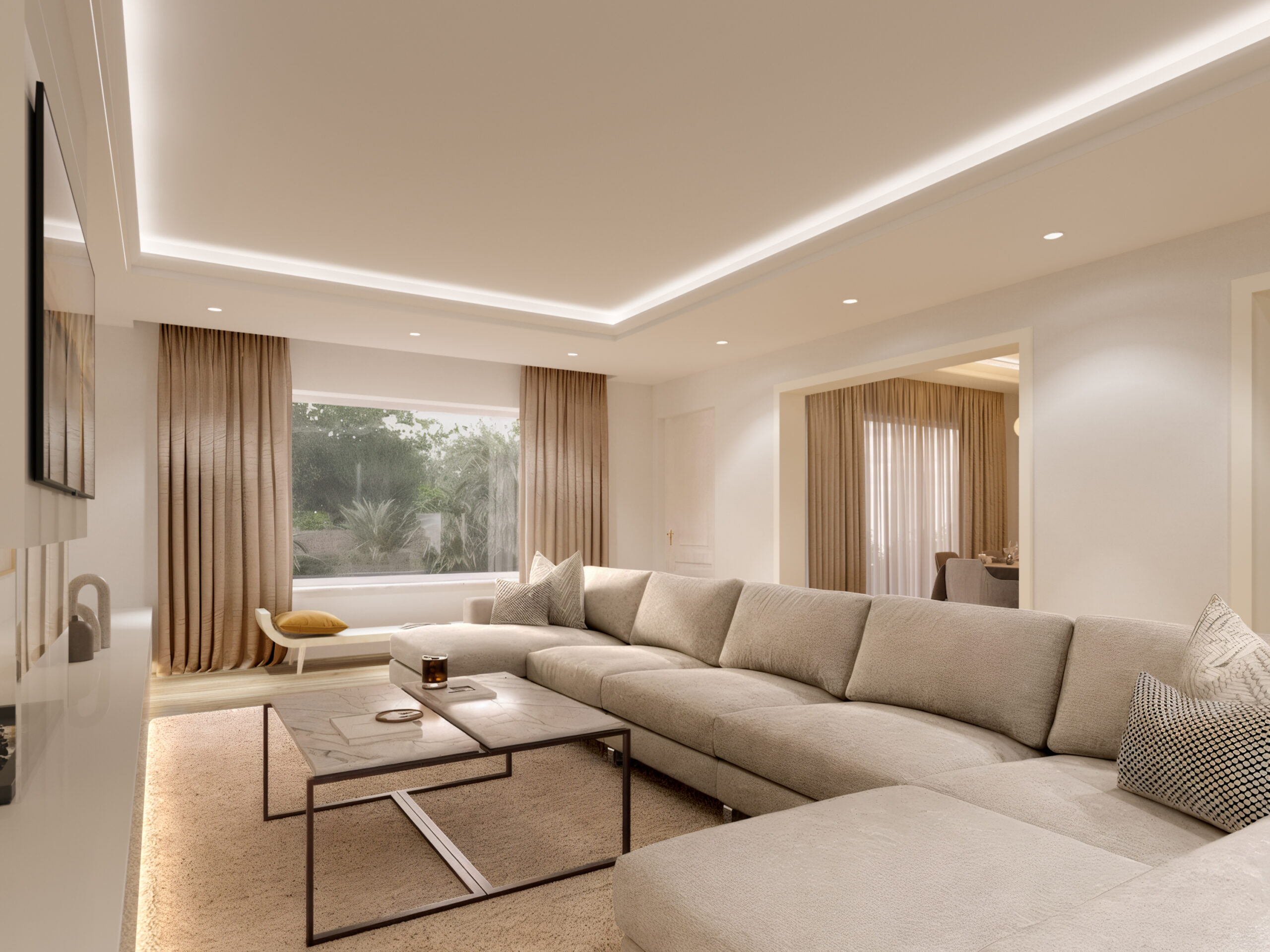 rendering interior appartamento