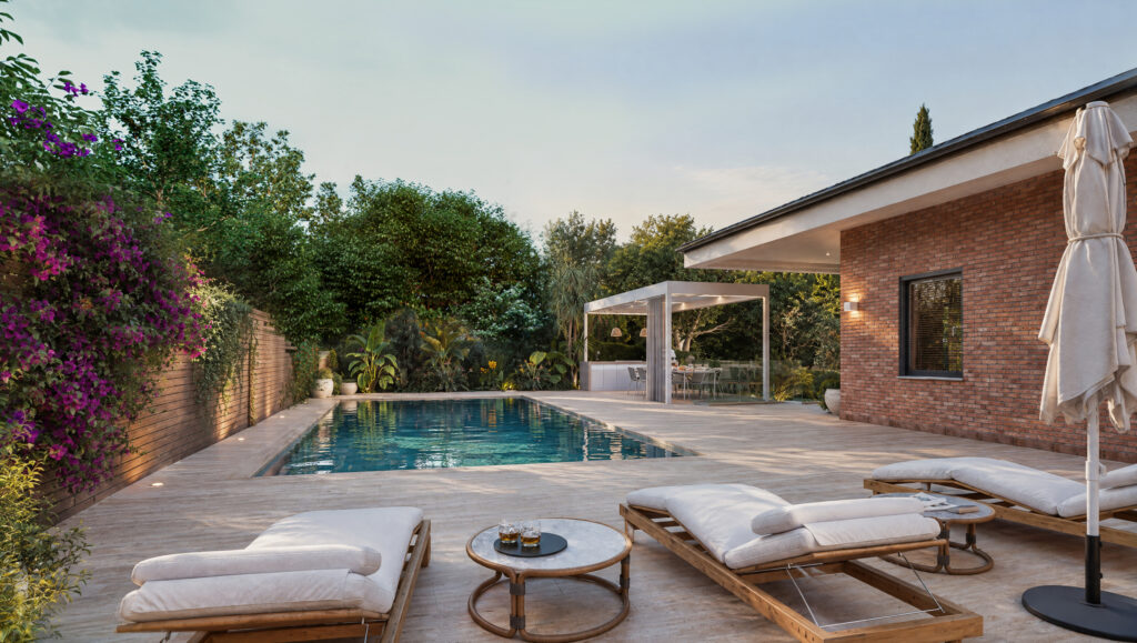 Exterior rendering – Villa privata