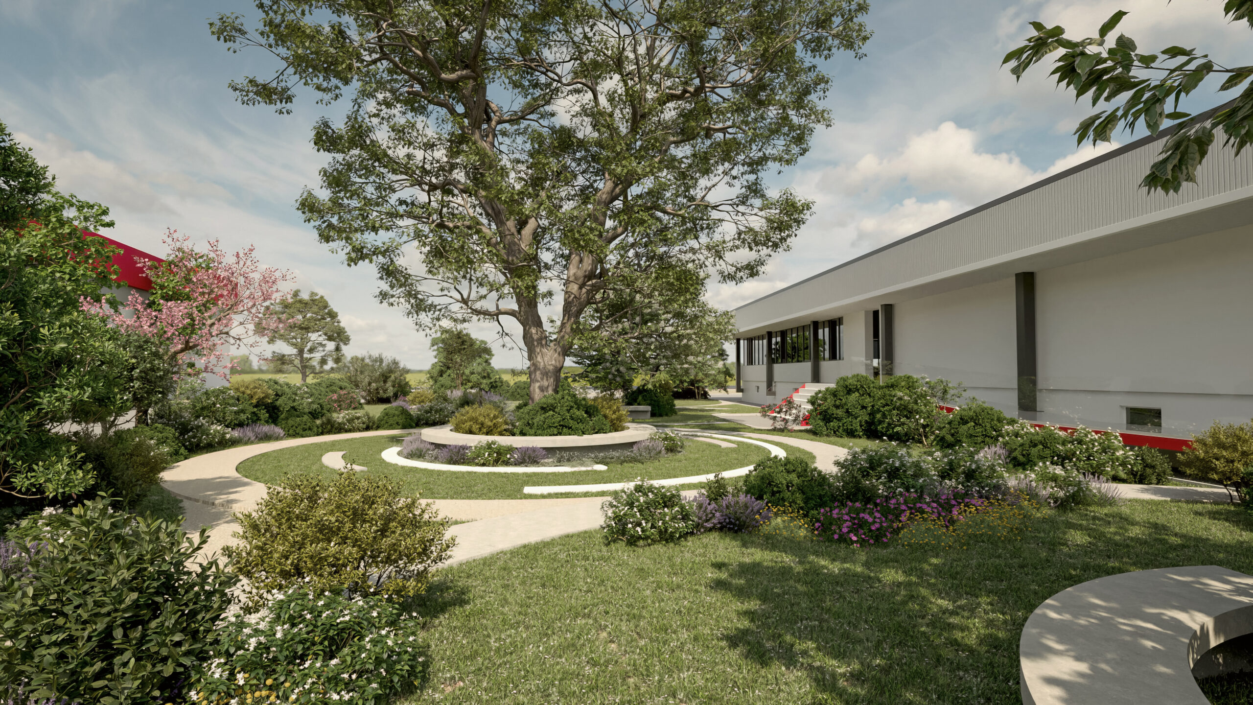 Exterior rendering- landscape-danilo sacco