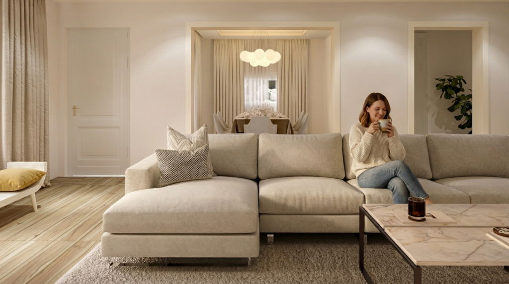 Appartamento privato – Roma – Interior rendering