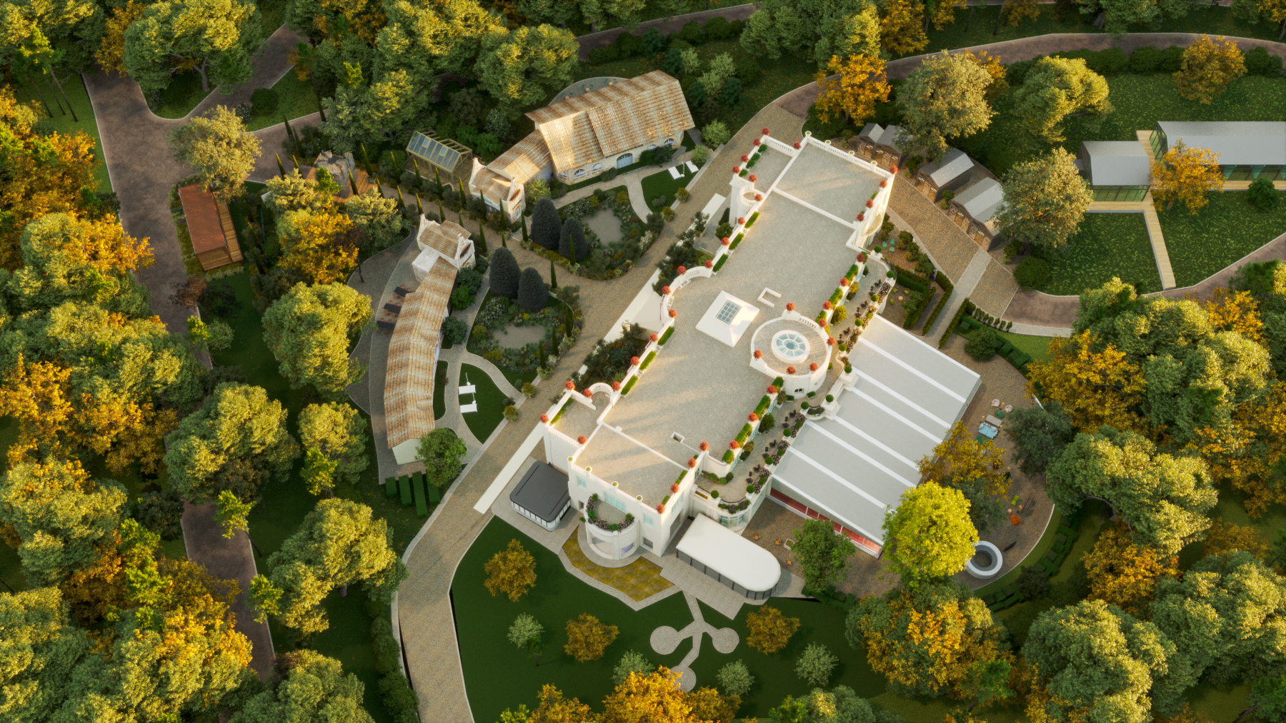 rendering casa italia olimpiadi parigi 2024 Danilo Sacco