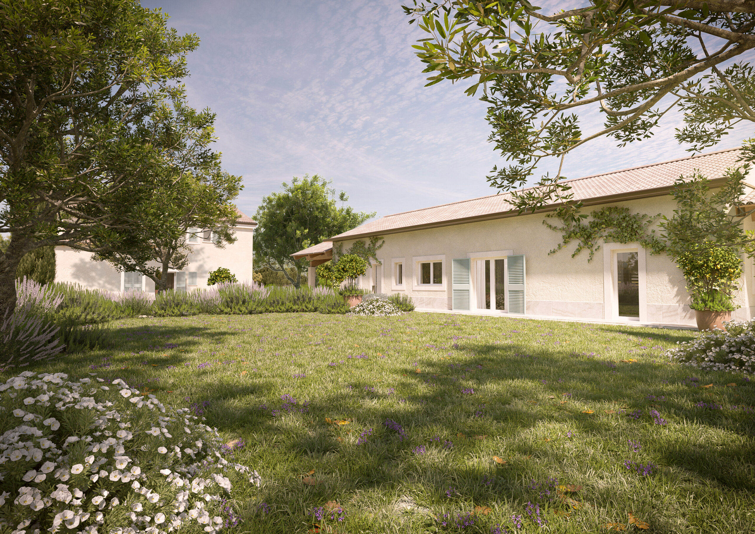 RENDER VILLA CAPALBIO 1 landscape rendering