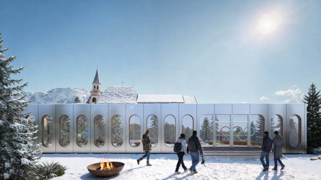 Landscape & Archviz Rendering – Milano Cortina Winter Olympics
