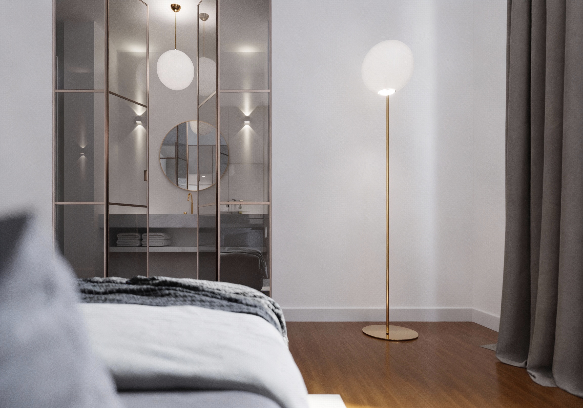 Interior Rendering – appartamento privato – Firenze - Immagine 1