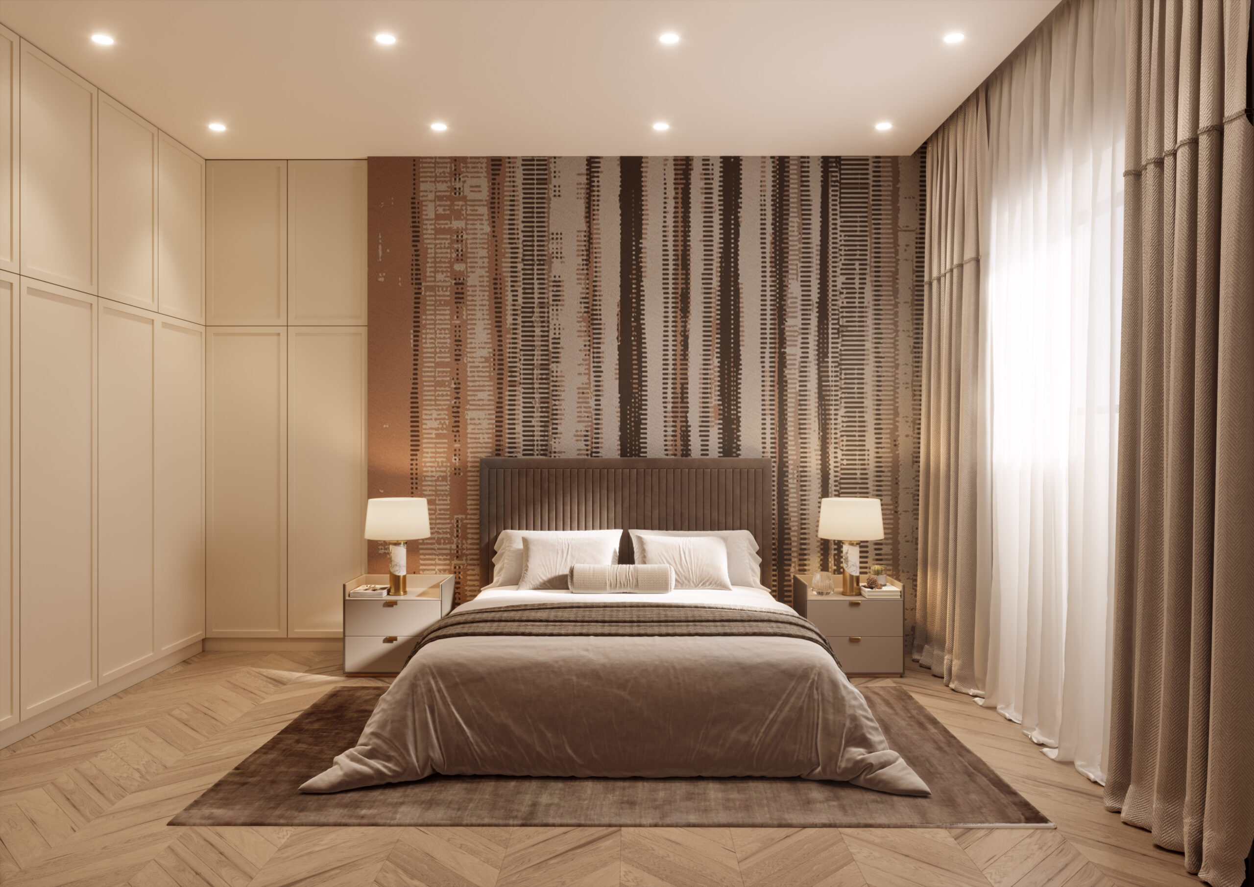 render appartamento privato bedroom