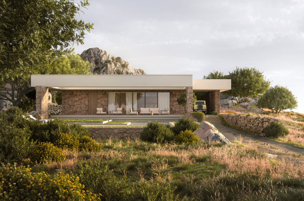 Datura design – casa in collina