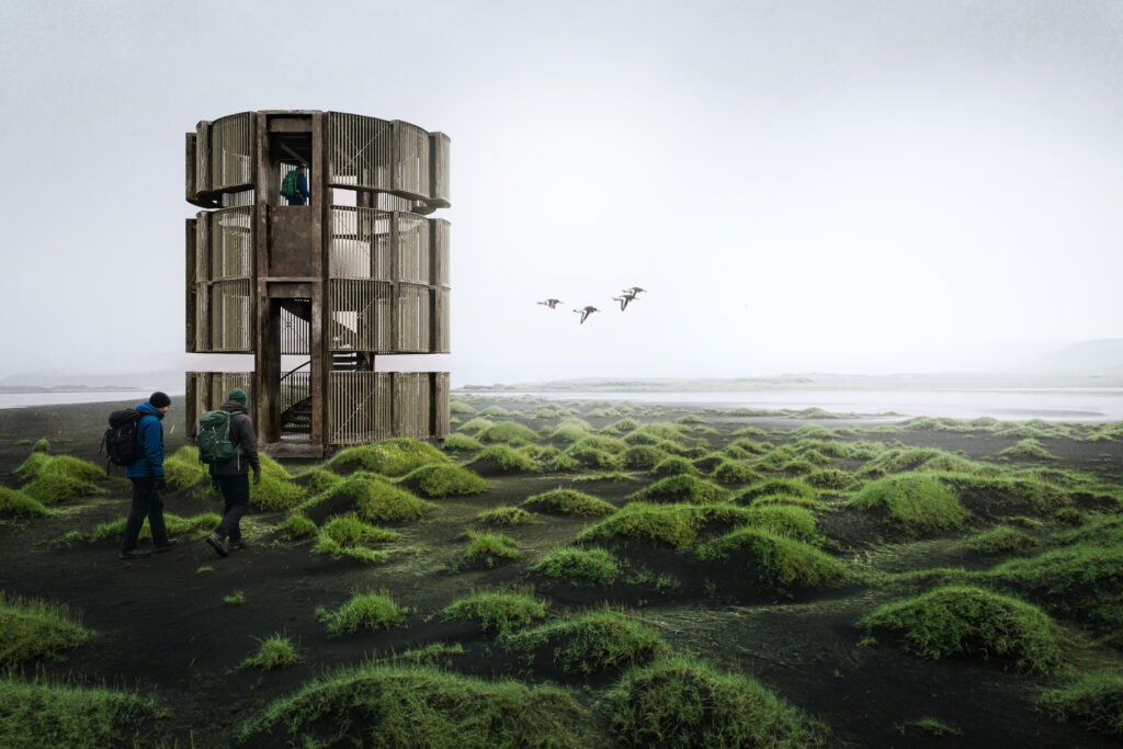 Observation points – Abandoned airport YAC competition – Studio Galliano