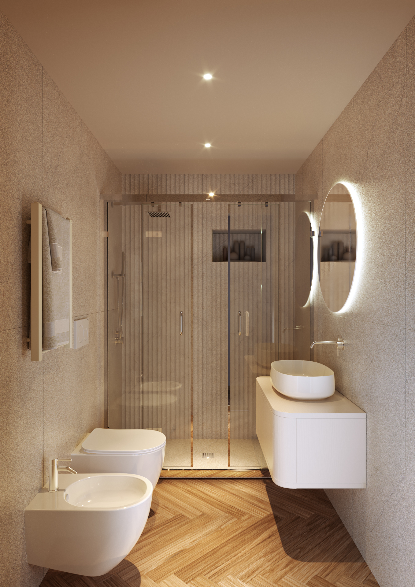 interior rendering bathroom