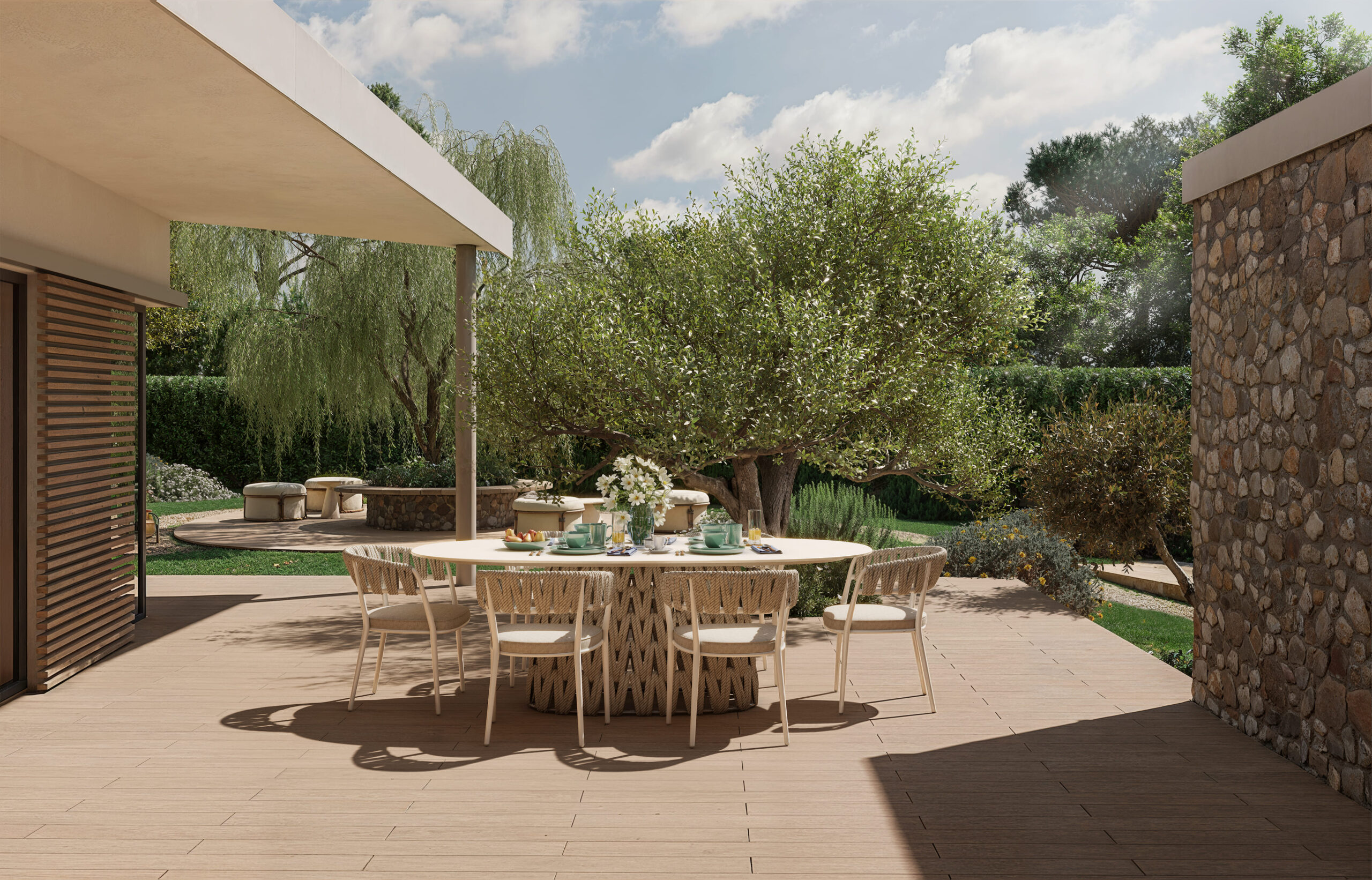 Exterior rendering – Villa privata – Frascati - Immagine 3