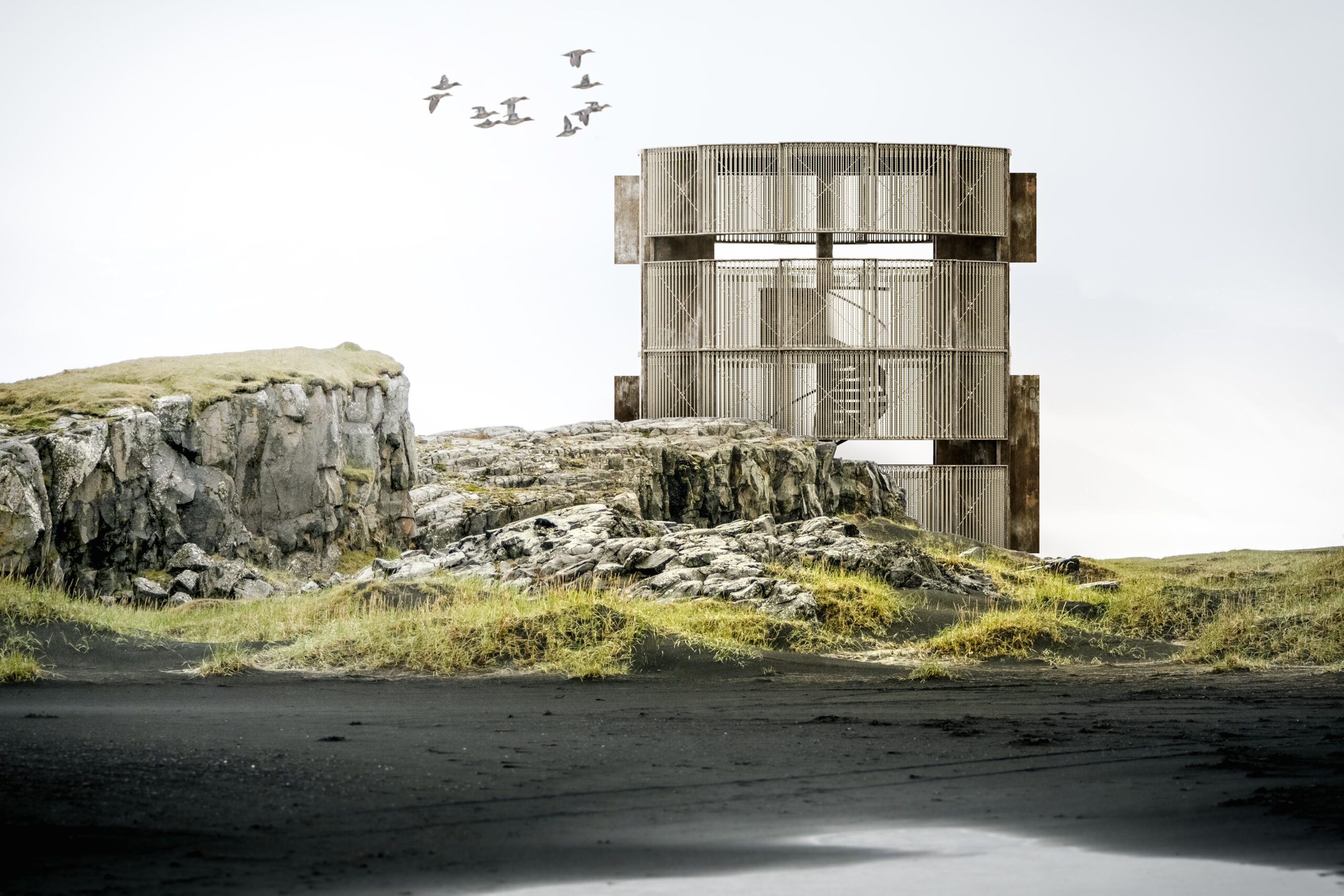 Observation points – Abandoned airport YAC competition – Studio Galliano - Immagine 4