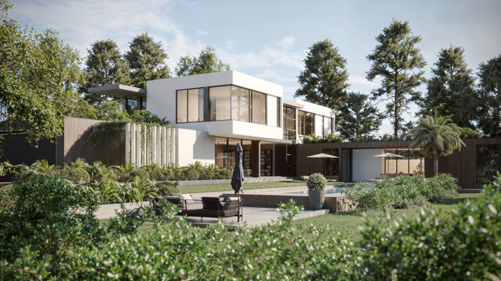 Private villa – 3D Photorealistic Rendering