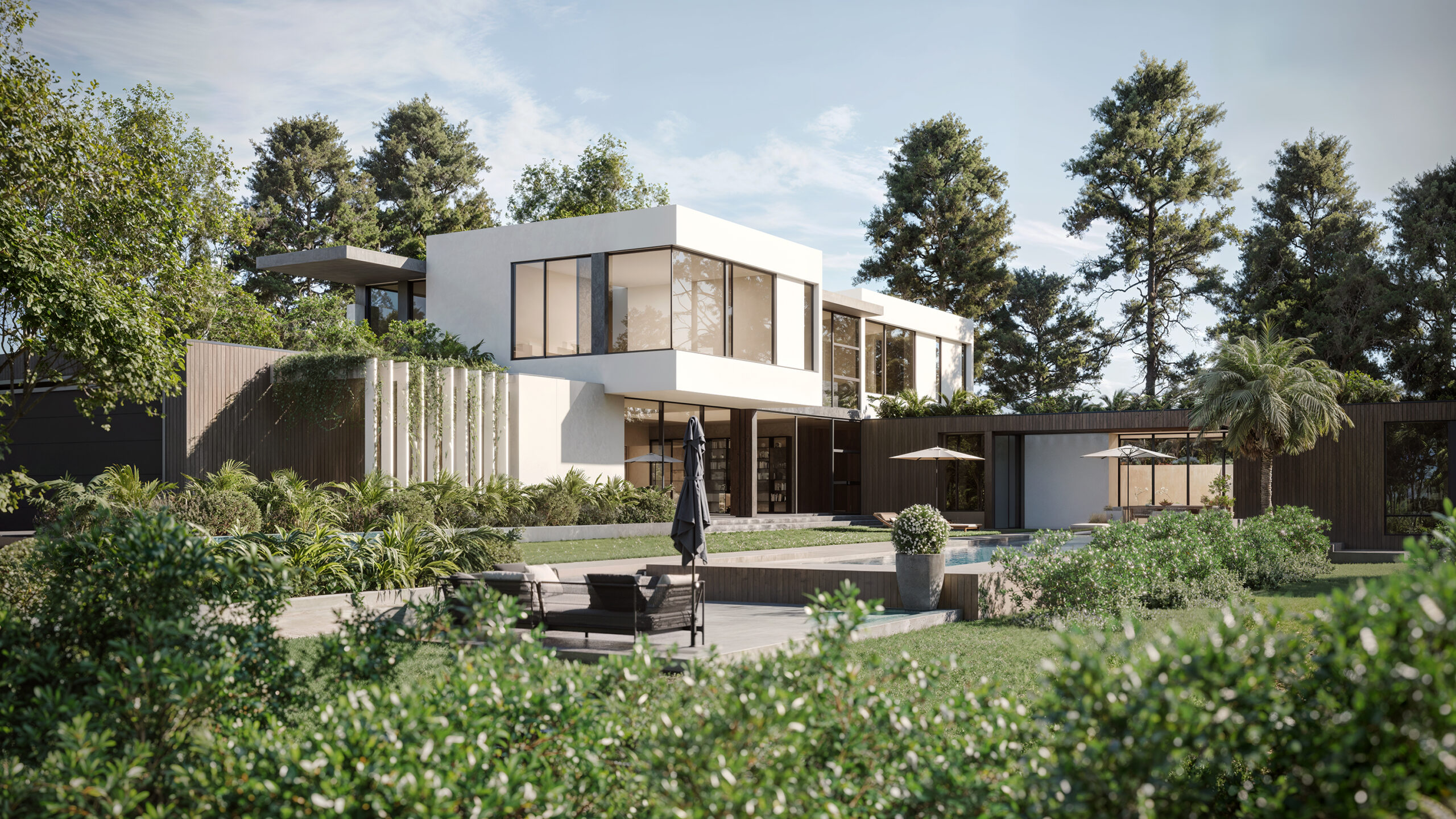 Private villa – 3D Photorealistic Rendering